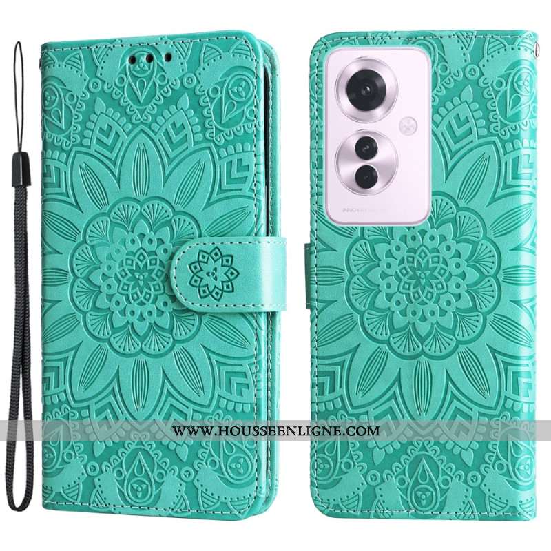 Housse Oppo Reno 11F 5G Tournesol Soleil