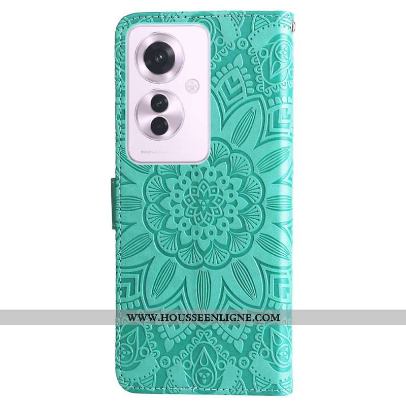 Housse Oppo Reno 11F 5G Tournesol Soleil