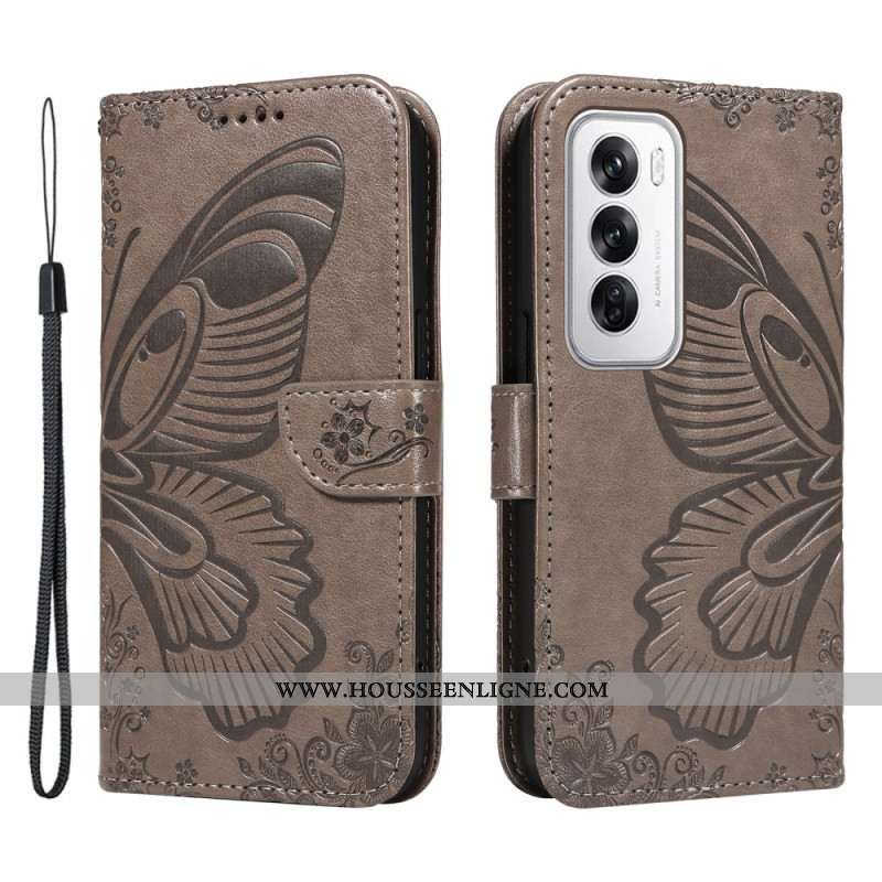 Housse Oppo Reno 12 5G Design Papillon