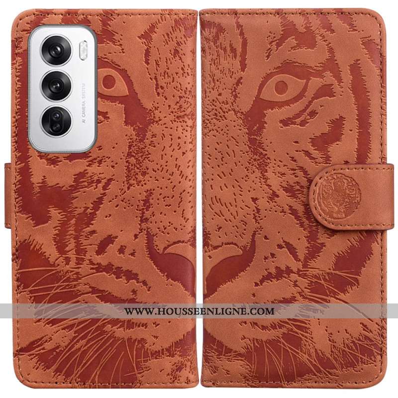 Housse Oppo Reno 12 5G Empreinte Tigre