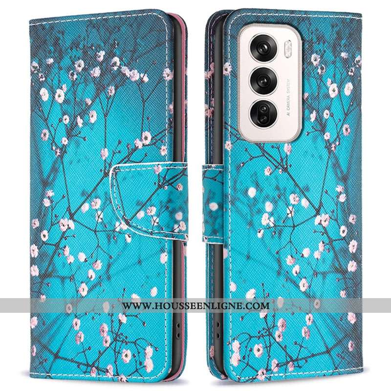 Housse Oppo Reno 12 5G Fleurs de Prunier