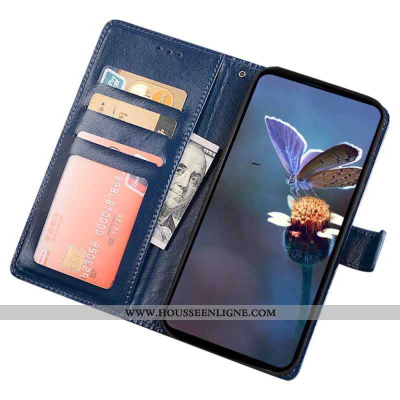 Housse Oppo Reno 12 5G Simili Cuir IDEWEI