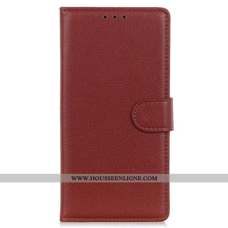 Housse Oppo Reno 12 5G Simili Cuir Traditionnel