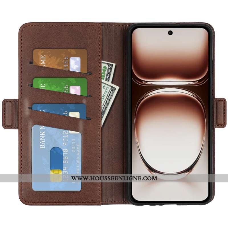 Housse Oppo Reno 12 5G Style Folio Double Fermoir