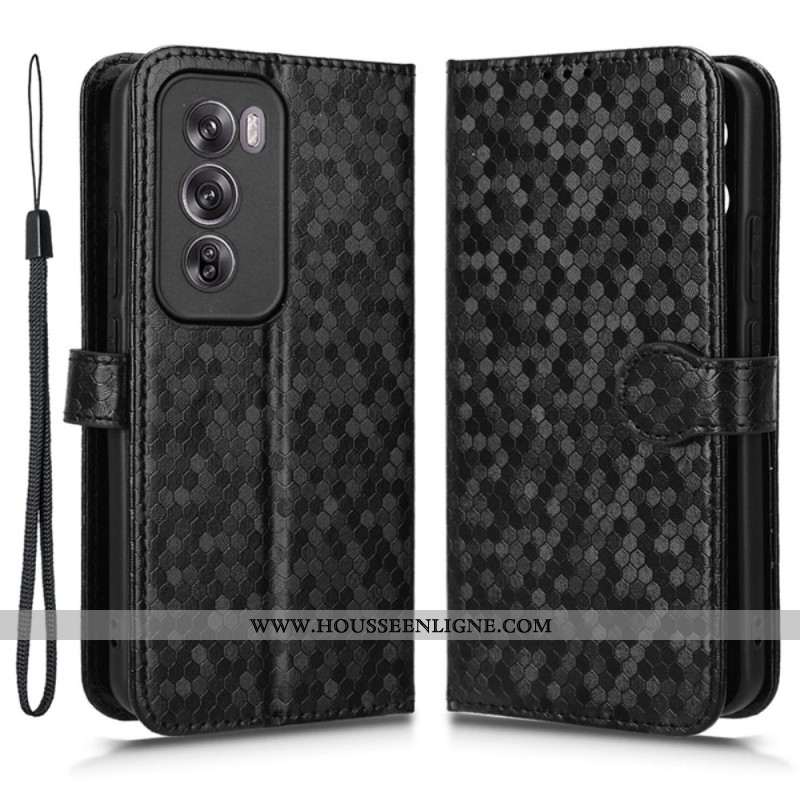 Housse Oppo Reno 12 Points Brillants