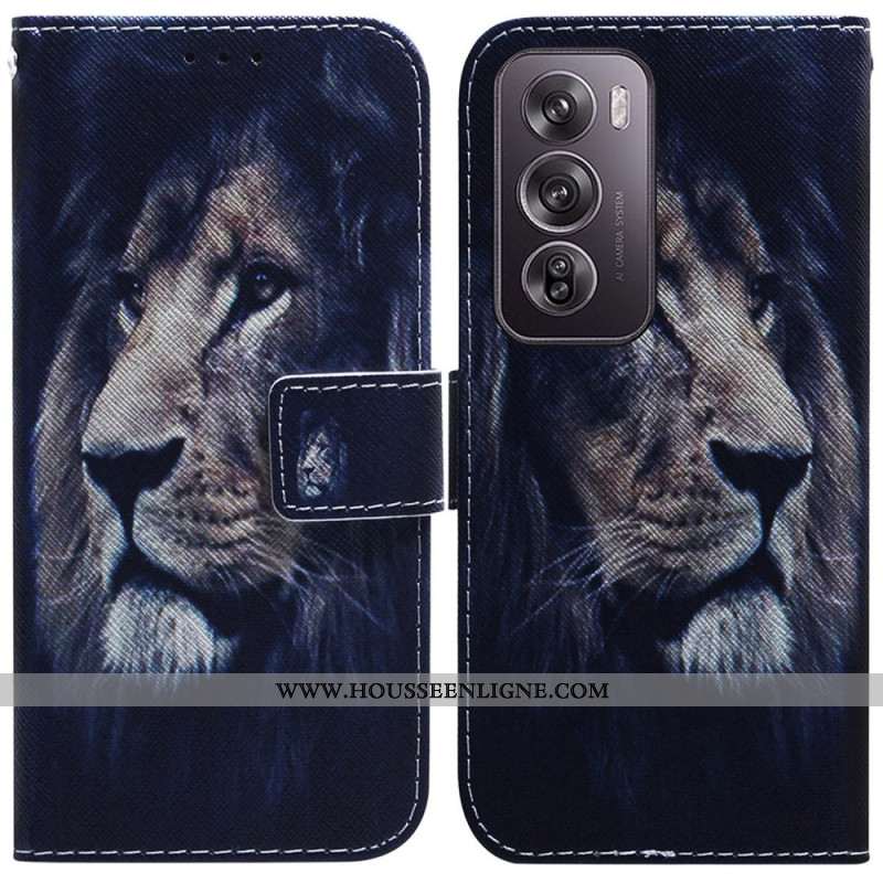 Housse Oppo Reno 12 Pro 5G Dreaming Lion