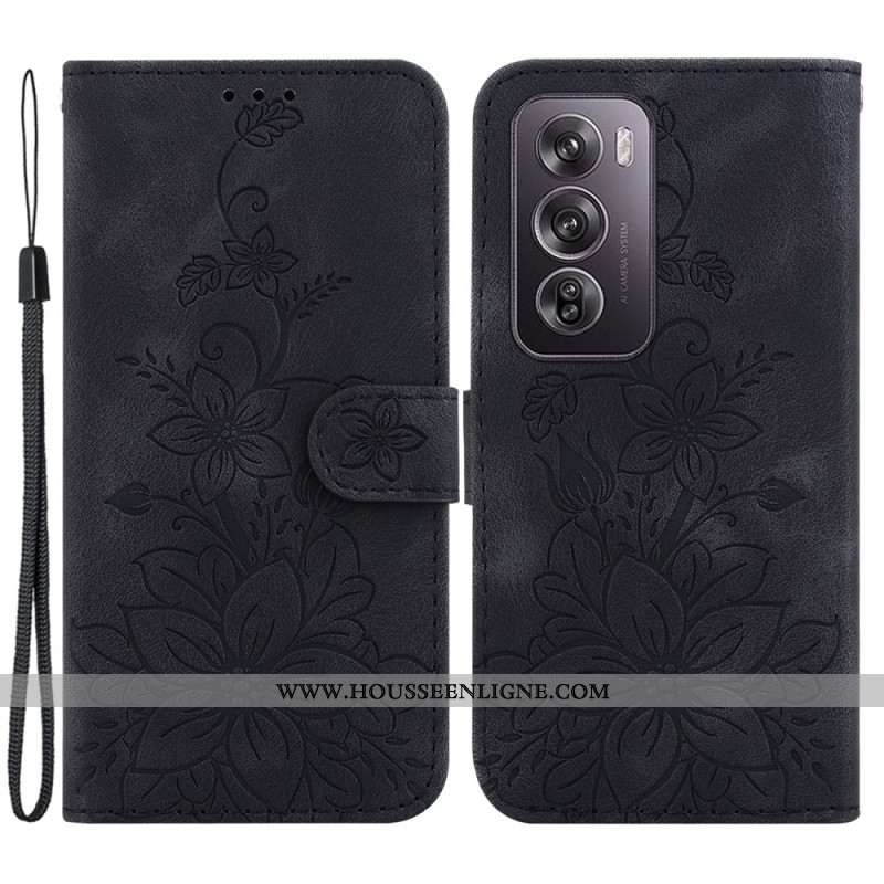 Housse Oppo Reno 12 Pro 5G Fleur de Lys