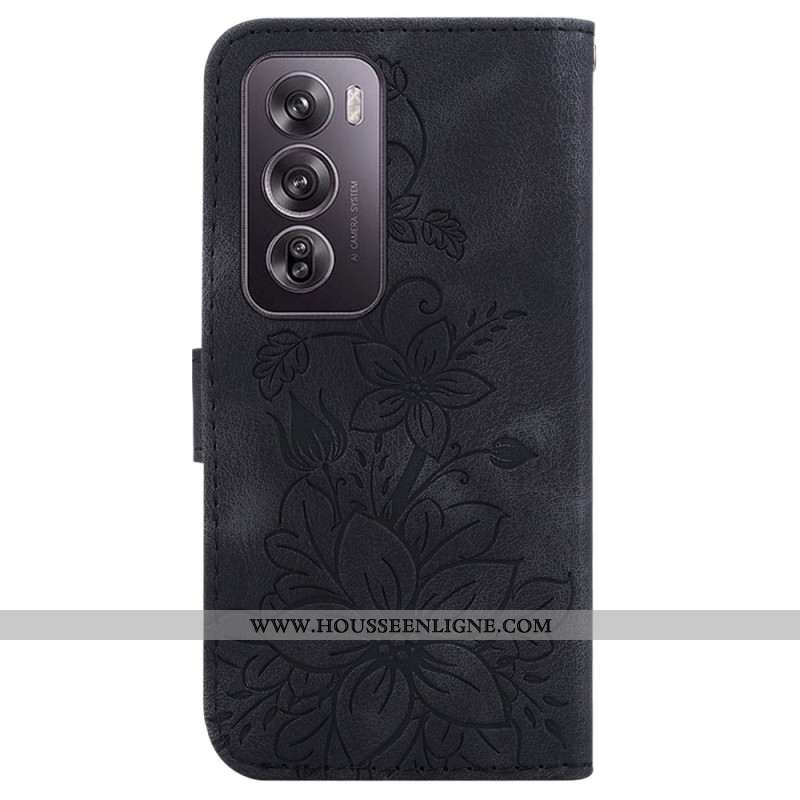 Housse Oppo Reno 12 Pro 5G Fleur de Lys