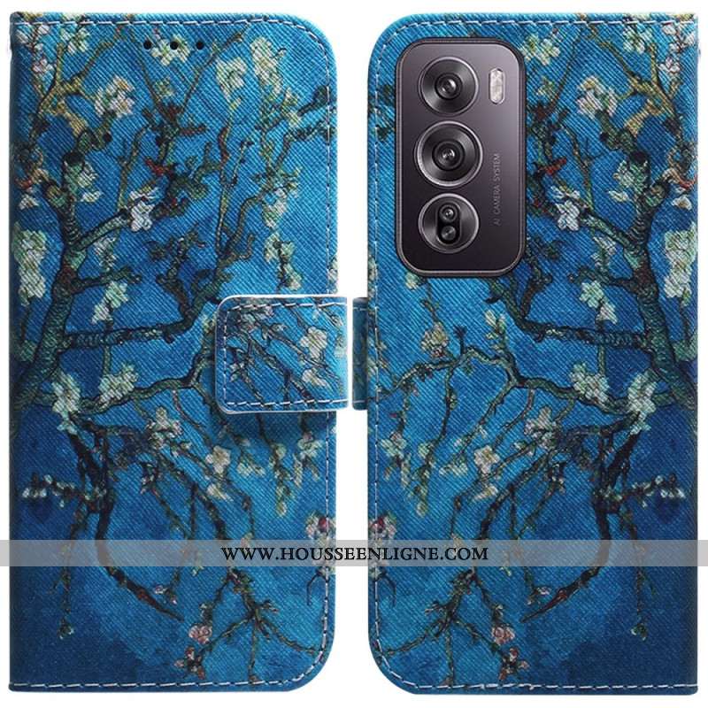 Housse Oppo Reno 12 Pro 5G Fleurs d'Abricot