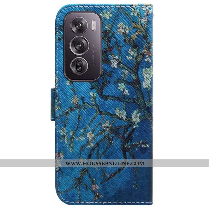 Housse Oppo Reno 12 Pro 5G Fleurs d'Abricot