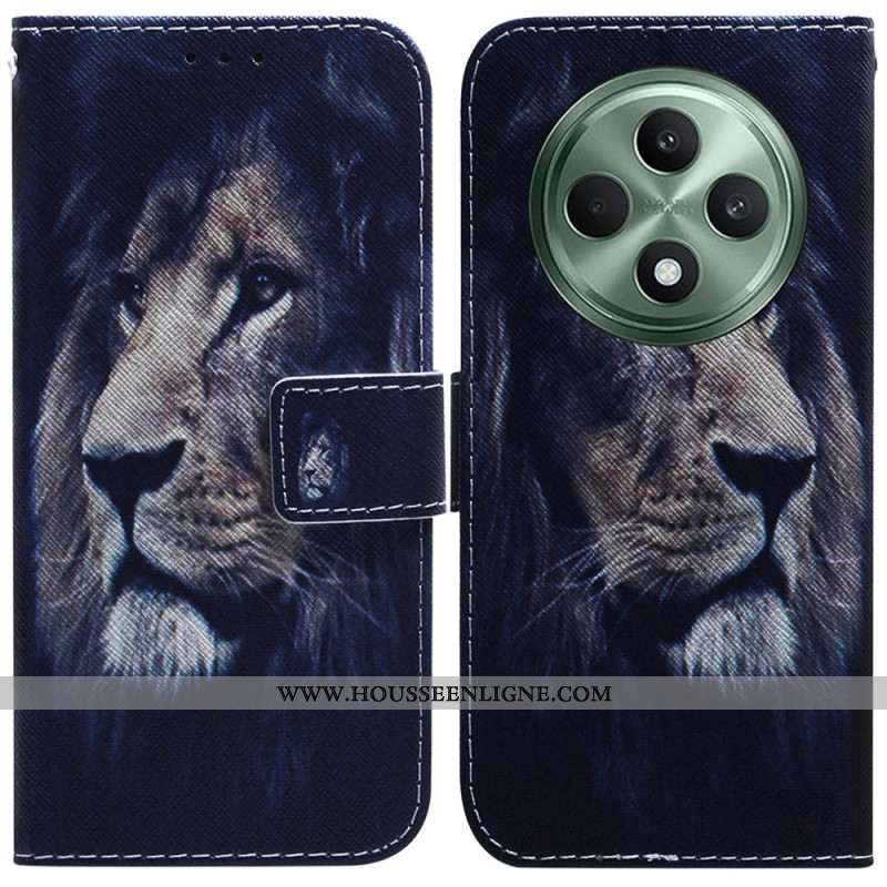 Housse Oppo Reno 12F 5G Dreaming Lion