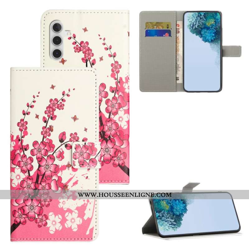 Housse Samsung Galaxy A15 5G Fleur de Prunier