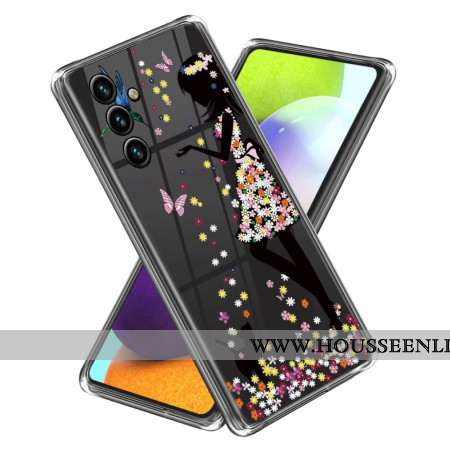 Housse Samsung Galaxy A15 5G Fée des Fleurs