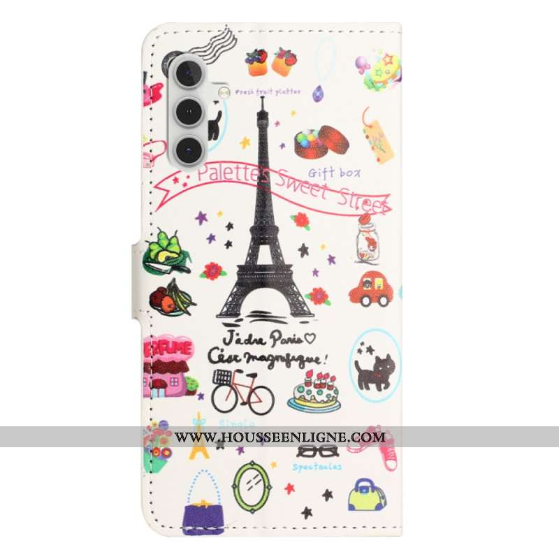 Housse Samsung Galaxy A15 5G I Love Paris