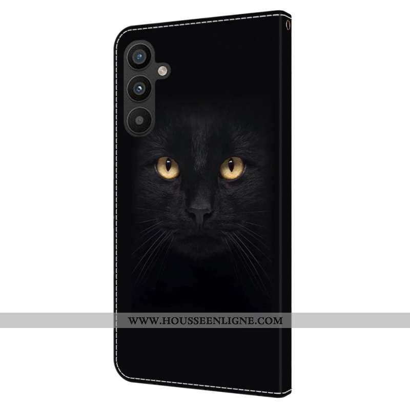 Housse Samsung Galaxy A15 Chat Noir