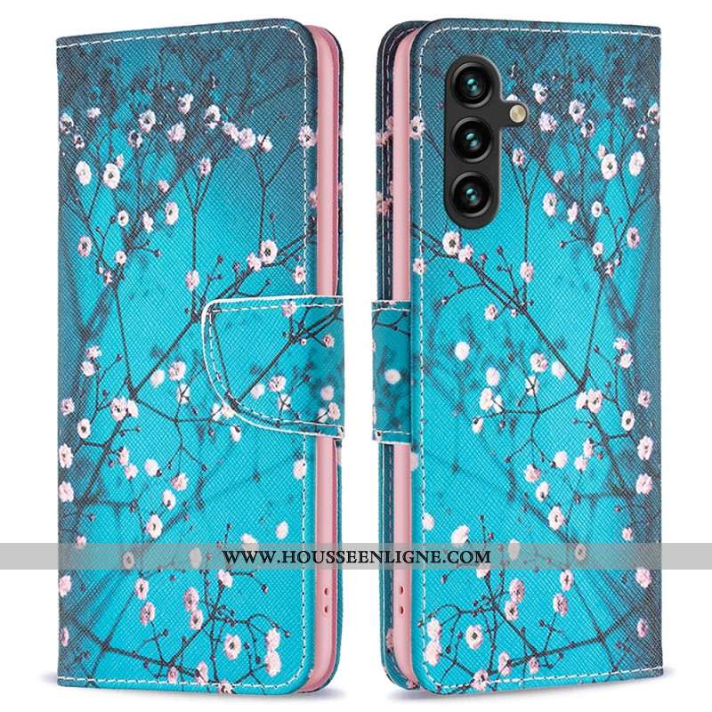 Housse Samsung Galaxy A15 Fleur de prunier