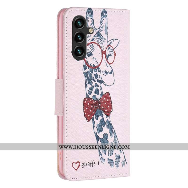 Housse Samsung Galaxy A15 Girafe Intello