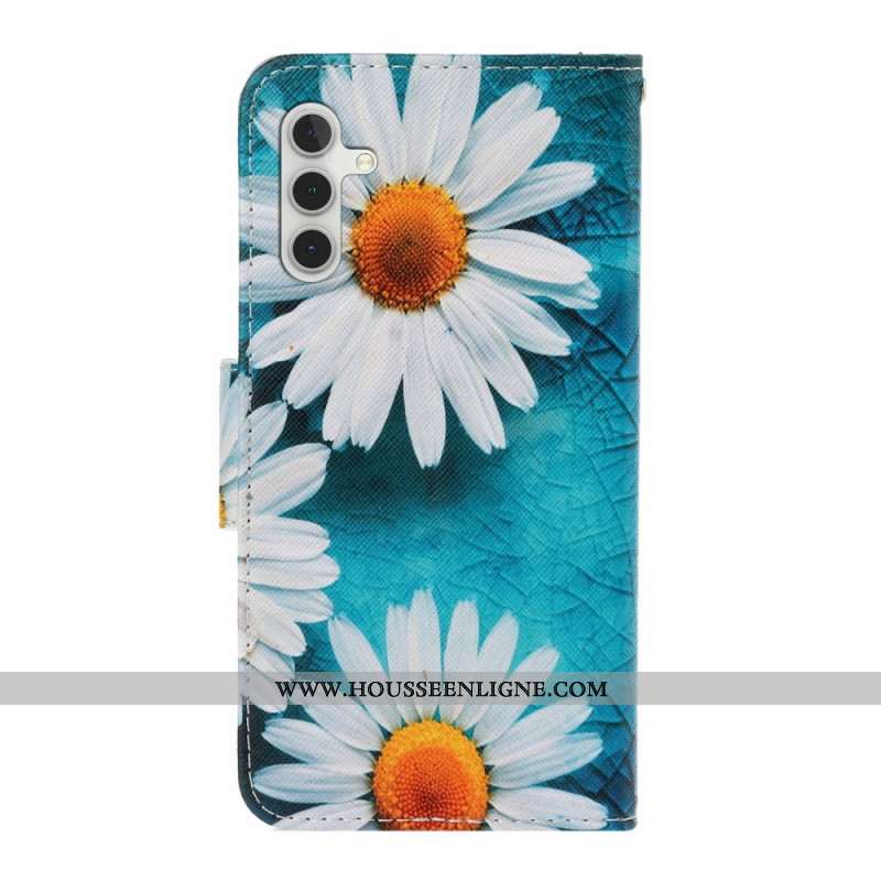 Housse Samsung Galaxy A16 4G / 5G Chrysanthèmes