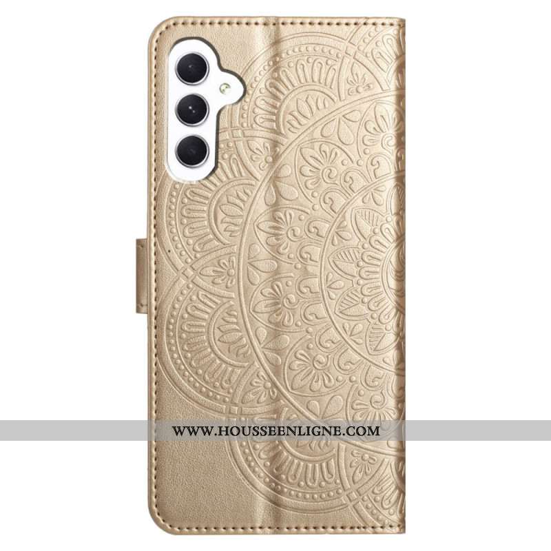 Housse Samsung Galaxy A16 4G / 5G Design Mandala avec Lanière