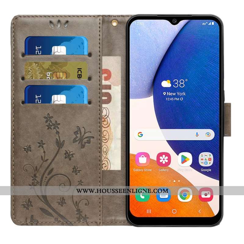 Housse Samsung Galaxy A16 4G / 5G Fleurs et Papillons