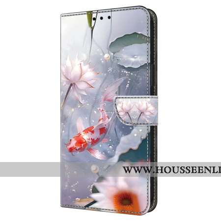 Housse Samsung Galaxy A16 4G / 5G Fleurs et Poisson