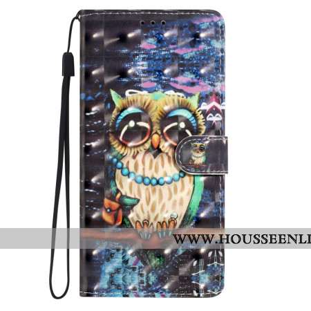 Housse Samsung Galaxy A16 4G / 5G Hibou 3D