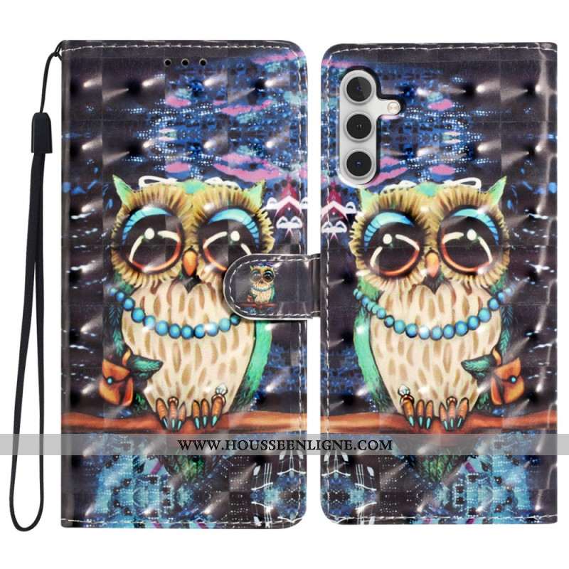 Housse Samsung Galaxy A16 4G / 5G Hibou 3D