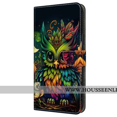 Housse Samsung Galaxy A16 4G / 5G Hibou Coloré