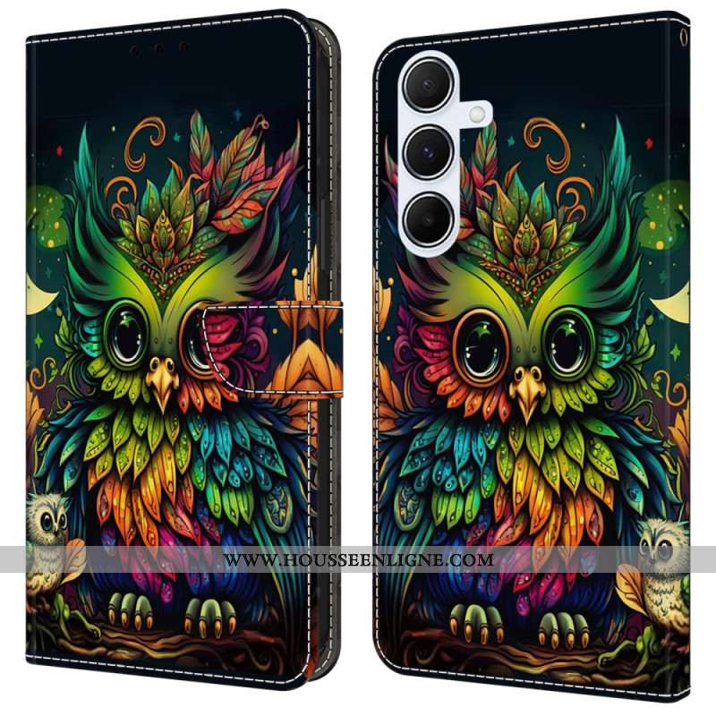 Housse Samsung Galaxy A16 4G / 5G Hibou Coloré