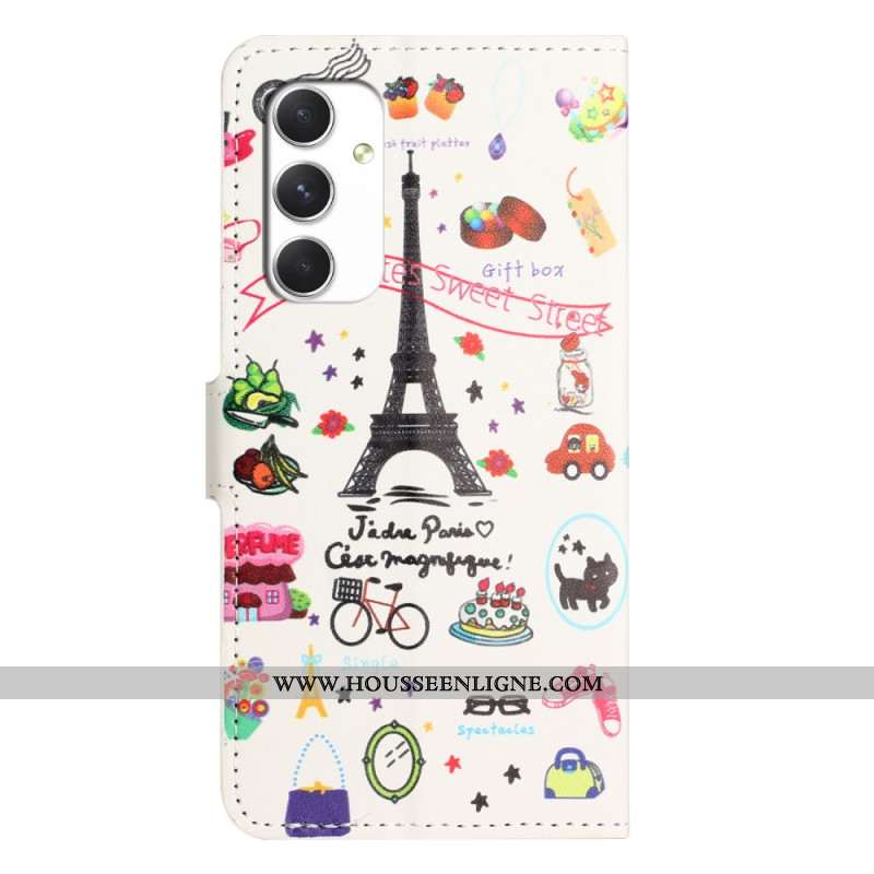 Housse Samsung Galaxy A16 4G / 5G I Love Paris