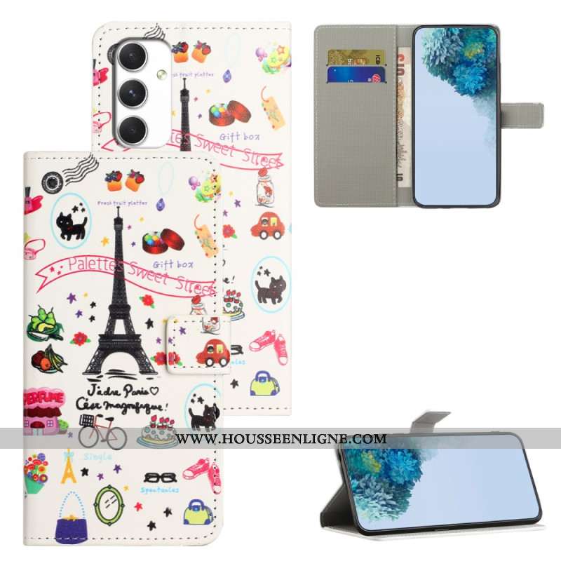 Housse Samsung Galaxy A16 4G / 5G I Love Paris