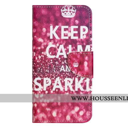 Housse Samsung Galaxy A16 4G / 5G Keep Calm And Sparkle