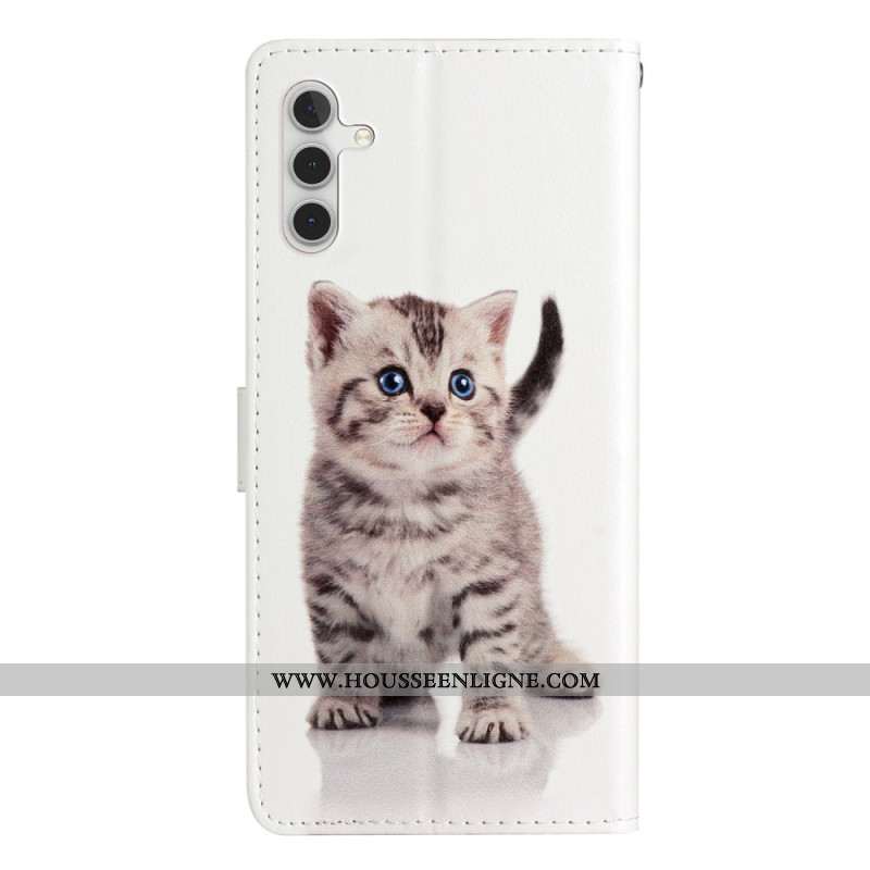 Housse Samsung Galaxy A16 4G / 5G Motif Chaton