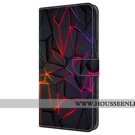 Housse Samsung Galaxy A16 4G / 5G Motif Fissures Rouges