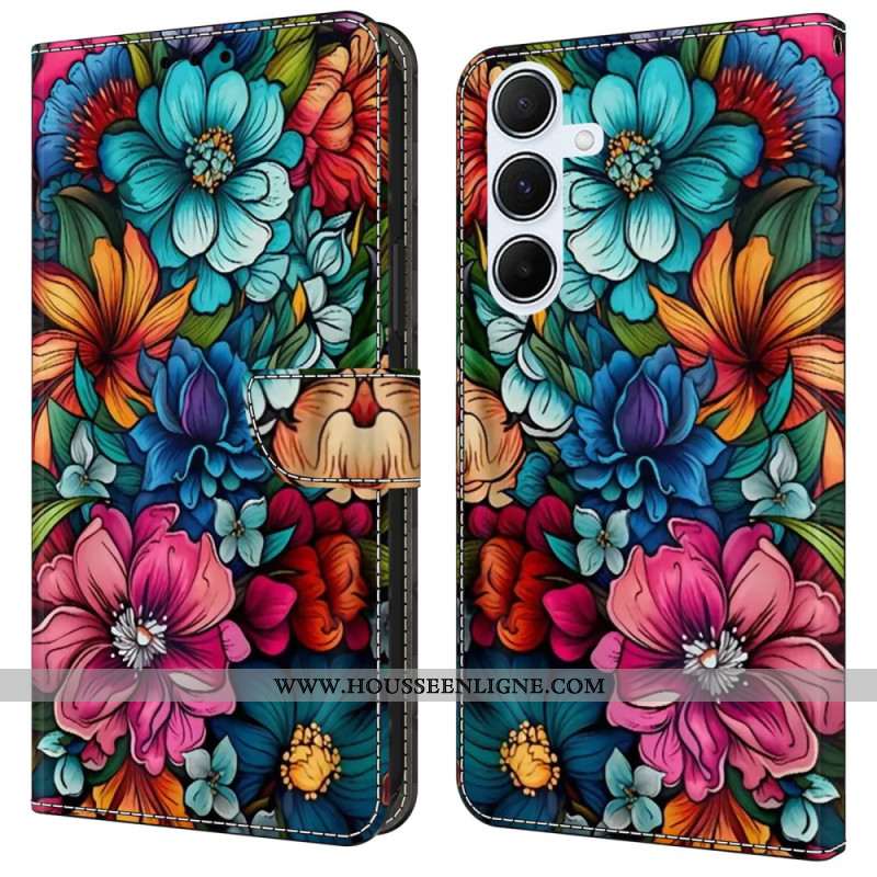 Housse Samsung Galaxy A16 4G / 5G Motif Floral