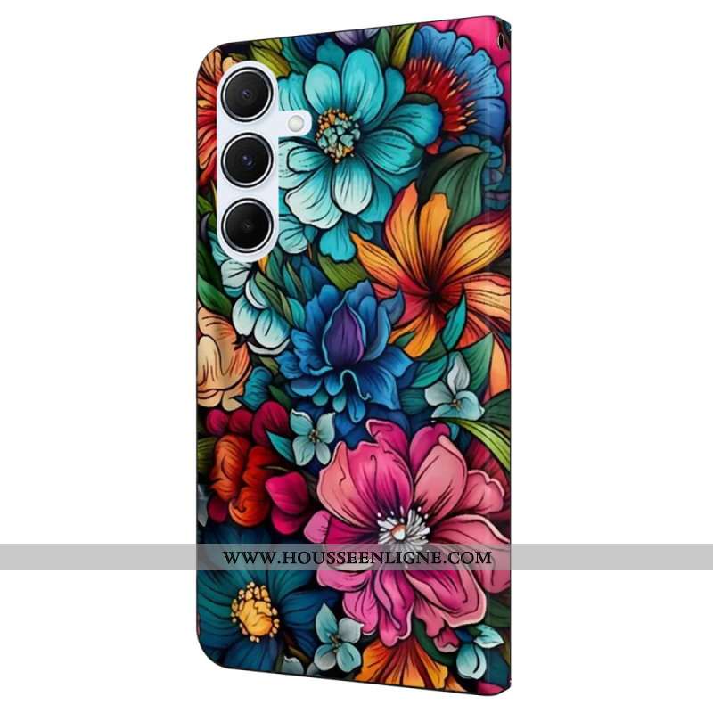 Housse Samsung Galaxy A16 4G / 5G Motif Floral