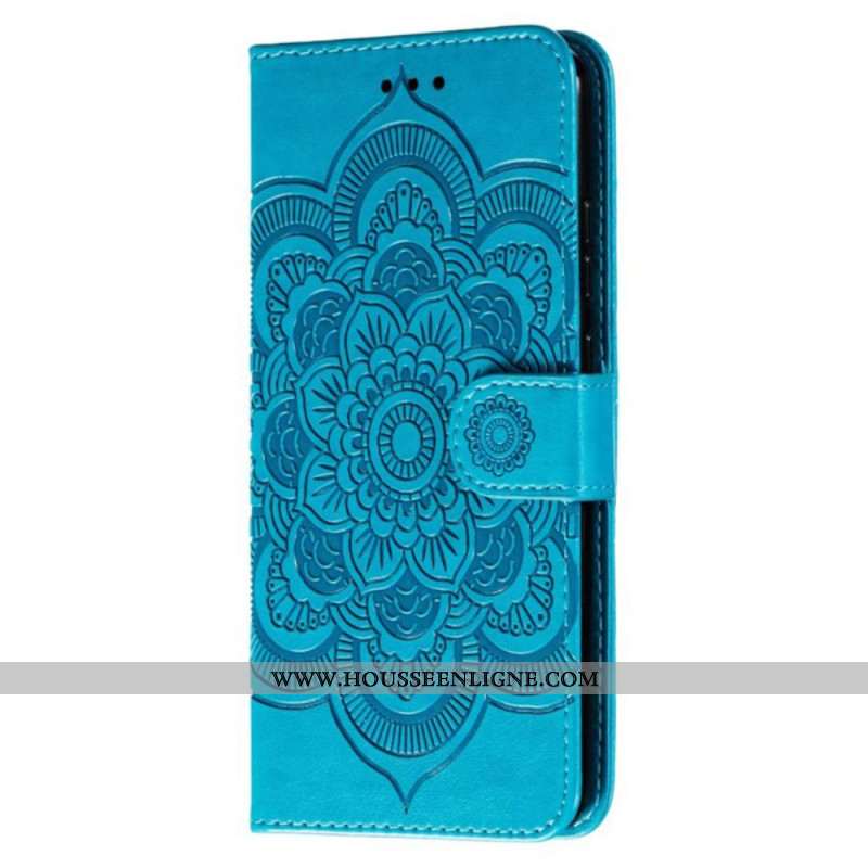 Housse Samsung Galaxy A16 4G / 5G Motif Mandala à Lanière