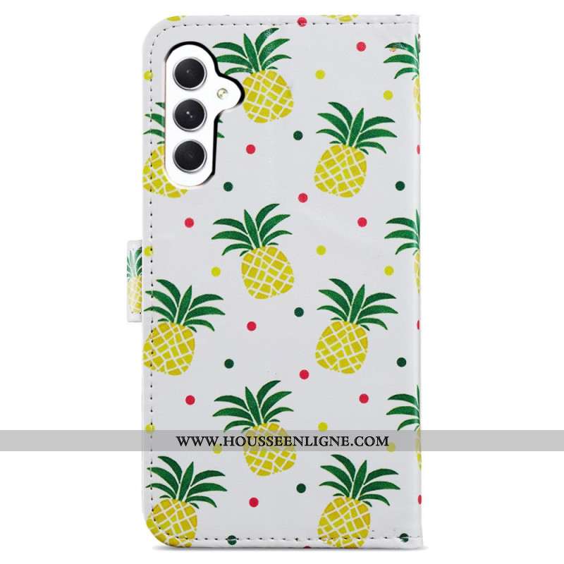 Housse Samsung Galaxy A55 5G Ananas à Lnaière