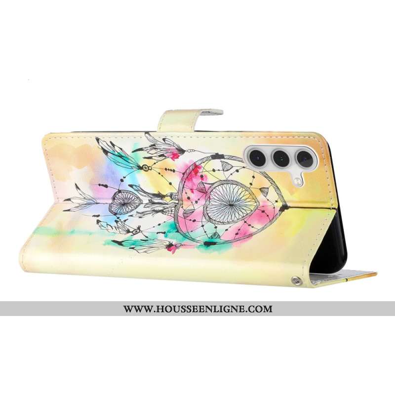 Housse Samsung Galaxy A55 5G Attrape Rêves Aquarelle