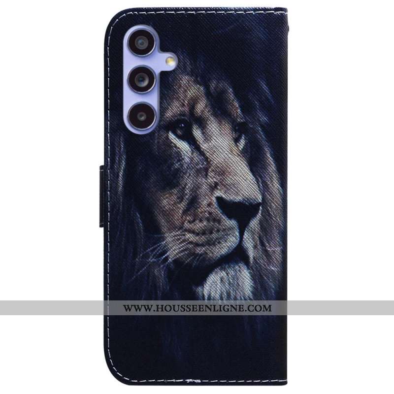 Housse Samsung Galaxy A55 5G Dreaming Lion