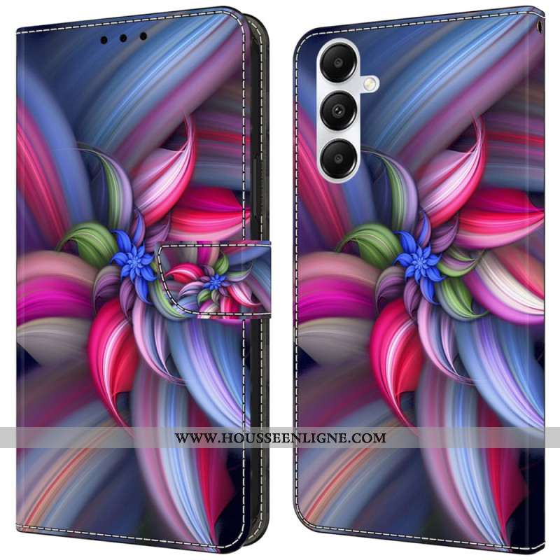 Housse Samsung Galaxy A55 5G Fleur en Couleur