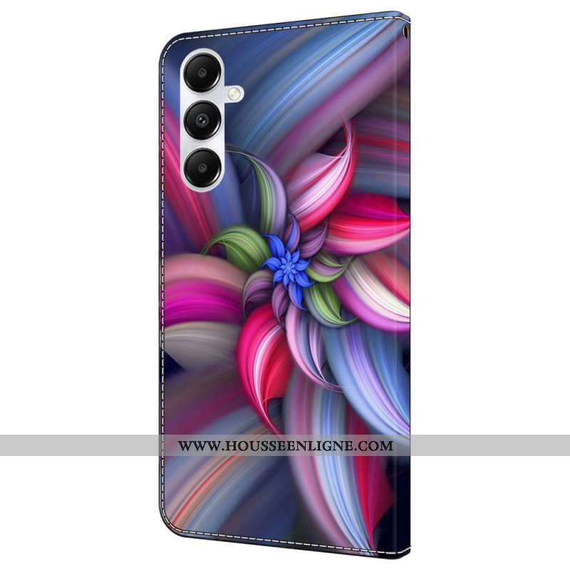 Housse Samsung Galaxy A55 5G Fleur en Couleur