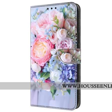 Housse Samsung Galaxy A55 5G Fleurs Colorées