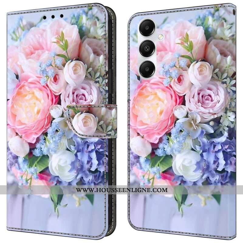 Housse Samsung Galaxy A55 5G Fleurs Colorées