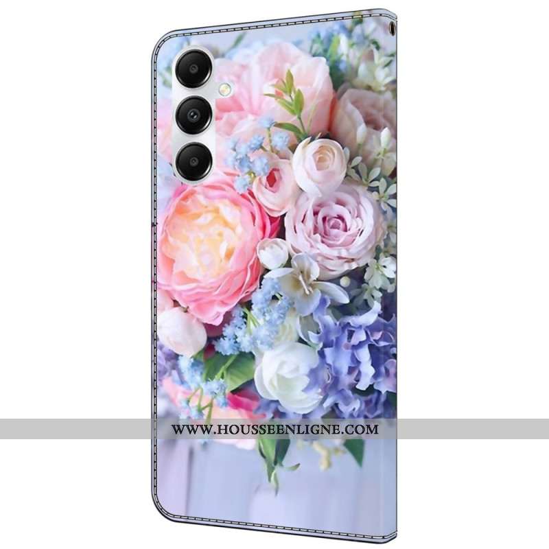 Housse Samsung Galaxy A55 5G Fleurs Colorées