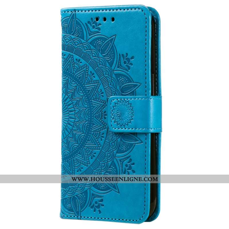 Housse Samsung Galaxy A55 5G Mandala Soleil à Lanière