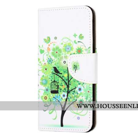 Housse Samsung Galaxy A55 5G Motif Arbre Vert