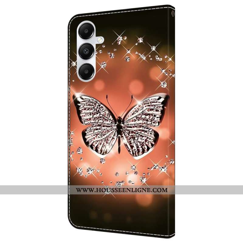 Housse Samsung Galaxy A55 5G Papillon de Cristal