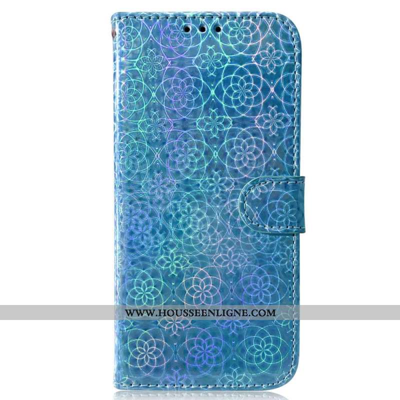 Housse Samsung Galaxy A55 5G Style Disco à Lanière