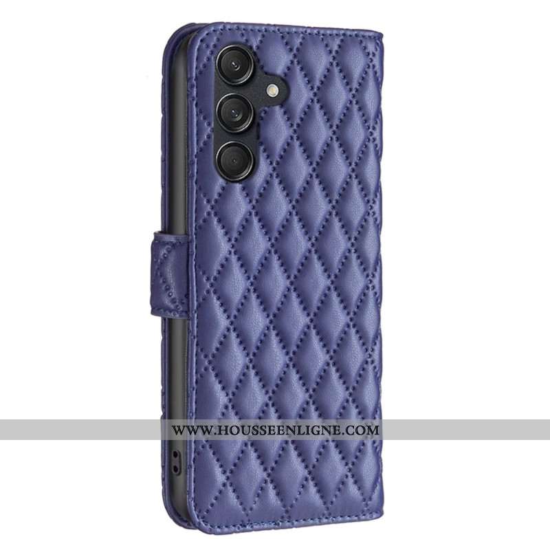 Housse Samsung Galaxy M55 5G Matelassée BINFEN COLOR